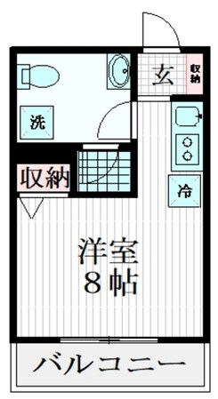 西川口駅 徒歩8分 3階の物件間取画像
